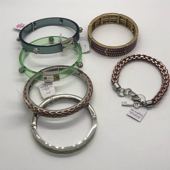 Birthday Graduation Christmas Gift Idea Lia Sophia Bracelet Bundle 6-Piece - Picture 5 of 10